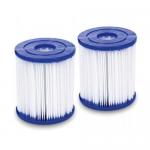 Ut. Szűrőbetét I Bestway 1249l/h 2 db 8x9cm /58093/