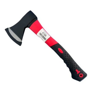 Balta ÜVEGSZÁLAS nyéllel 600g, piros-fekete