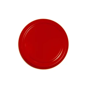 Befőttes üveg tető  82 mm piros