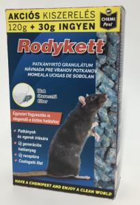 CH. Rodykett patkány és egér írtó granulátum 150 g