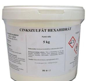CINSZULFÁT 25 kg mezőgazdasági