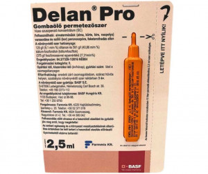 DELAN PRO   2,5 ml /szőlő,alma-peronosz,varasodás/