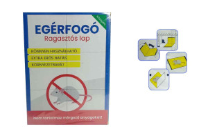 Egérfogó Ragasztós Lap Közepes 21*16cm (100/#)(E)
