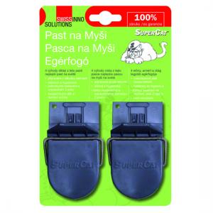 SuperCat Egérfogó csalétekkel műanyag  2db/cs