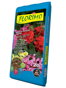 FLORIMO balkon, muskátli virágföld 20 L