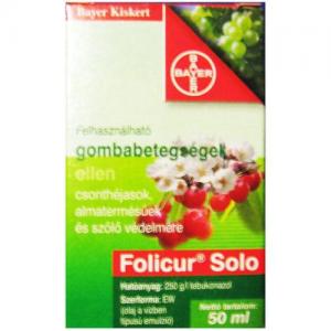 FOLICUR SOLO 0,25 L 20/# /zölds.szőlő,csonth.alma,kalász.liszth.rozsd.varasod/