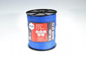 FS8284006 Blue Sail 2,0 villanypásztor szalag kék / 0,4 ohm/m, 80 kg, 400 m, 20 mm/
