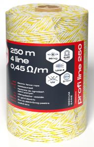 FS8284013 Profi Line 250 villanypásztor vezeték /0,45 ohm/m, 90 kg, 250m, 3 mm/