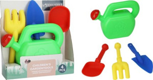 Kerti szerszám szett gyermekeknek műanyagból