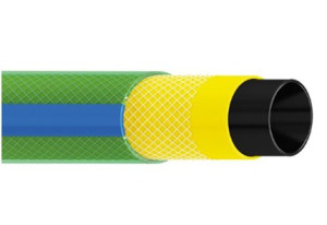 Locsolótömlő szövetbetétes  3/4"50m TENATEX Agri Verde zöld/kék