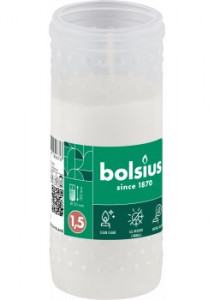 Mécses Bolsius 1,5 nyitott mécses betét D55x125mm #/35