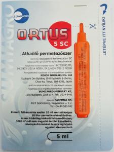 ORTUS 5 EC  5 ml #/15 /takács és levélatkaölő/