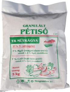PÉTISÓ 27% N+7% CaO+3% MgO 25 kg
