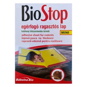 R Biostop egérfogó MINI ragasztós lap kinyitható 25/#