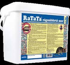 R RATATA rágcsálóirtó szer 4 kg 27% ppm