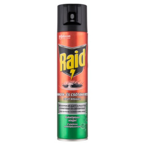 RAID csótány és hangyaírtó aer. eukaliptusz 400 ml