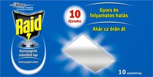 RAID ELEKTROMOS LAPKÁS KÉSZÜLÉK 1+10 lap