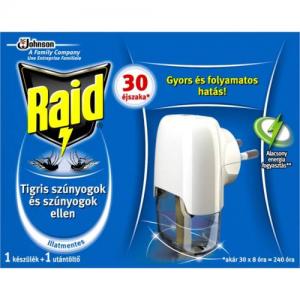 RAID elektromos párologtató készülék 30 éjszakás illatmentes
