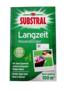 Substral hosszú hatású 100 napos gyeptrágya 100 m2  2 kg  8221