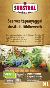 Substral virágföld Naturen szerves tápanyaggal dúsított  20 l #/120