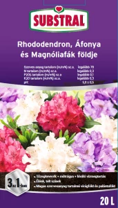 Substral virágföld Rhododendron, áfonya és magnóliafák 20 l #/144