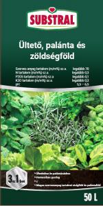 Substral virágföld ültető, palánta és zöldség 50 l #/54