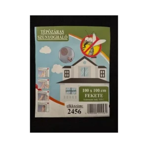 Szúnyogháló 2456 Tépőzáras 100 x 100cm Fekete