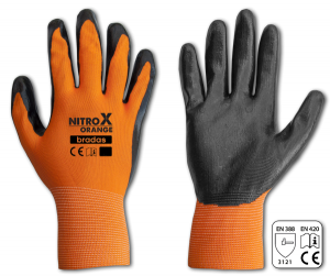 Kesztyű  RWNO10 Nitrox Orange "10" 24/#