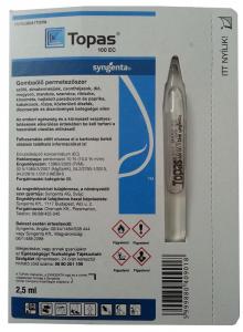 TOPAS 100  EC AMPULLA  2,5 ml #/20