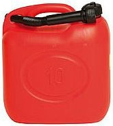 Üzemanyag kanna+töltőcső 10 literes műanyag SELF