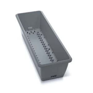 Virág balkonláda alátéttel 600S Respana Easycare antracit ISE600S-S433