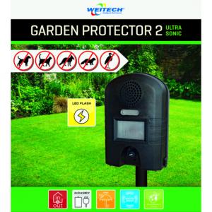 Weitech Ultrahangos kutya-macska riasztó elemes WK0052