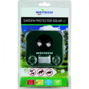 Weitech Ultrahangos kutya-macska riasztó napelemes WK0053